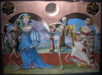 Copy of the Lost Dance of Death by M. Manuel from the Dominican Cemetery of Bern (1512-20)